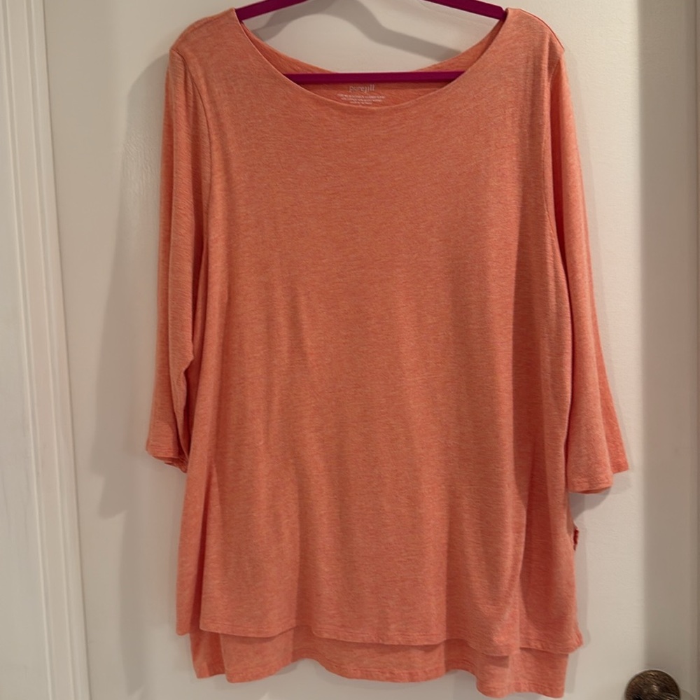 🌷J. Jill Tunic 3/4 Sleeve Pure Jill Collection (XL)